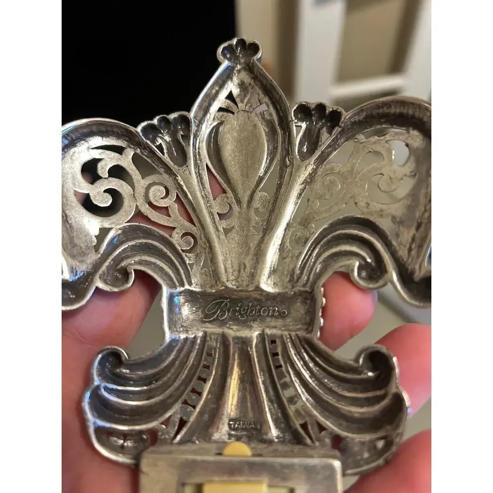 Brighton Night Light Cover Silver Tone